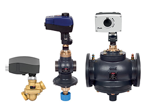 Pressure independent control valves (PICVs)